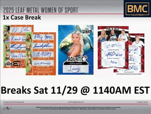 Alisha Lehmann 2025 Leaf Women of Sport Multisport 1x Case Break #2 - Bild 1 von 1