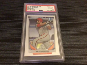 2014 Bowman Chrome DP Rhys Hoskins RC #CDP122 PSA 10 - Picture 1 of 3