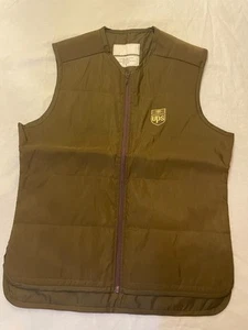 Uniforme UPS Uniforme United Parcel Service Chaleco Marrón Cremallera Mediano De Colección - Imagen 1 de 6