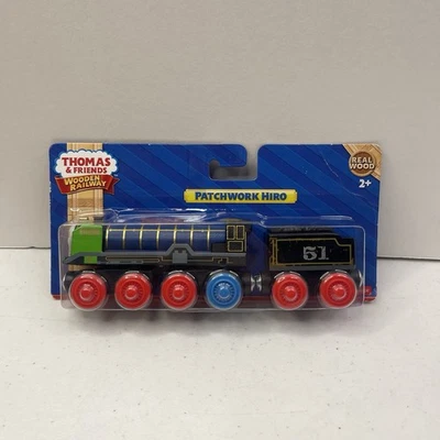 Fisher Price Thomas & Friends Ferrocarril de madera madera real retazos Hiro Foto 1 de 4
