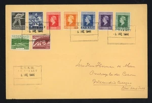 1944 Netherlands Cover to Curacao 92c KNSM SS Baralt By Ship, 5/12/44 Very Fine - Picture 1 of 2