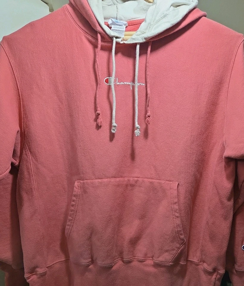 Vintage Champion Reverse Weave Hoodie double Hooded Sweatshirt Size XL - Image 1 of 4