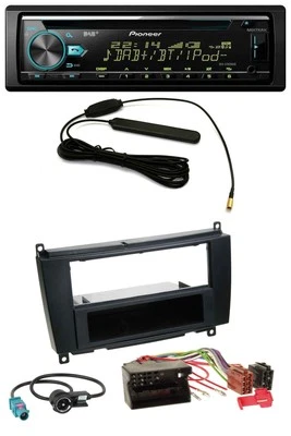 Pioneer CD MP3 AUX DAB USB Autoradio für Mercedes CLK W209 ab 06 Coupe 04-09 Cab - Bild 1 von 4