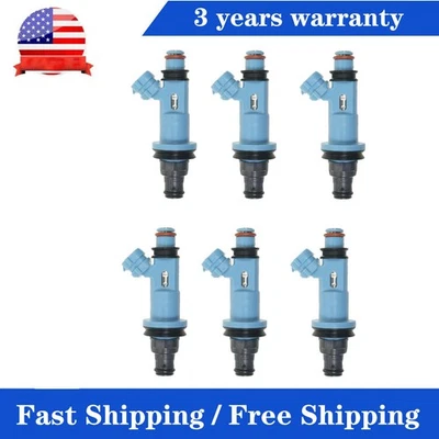 Inyectores de combustible 6 piezas FJ963 para Lexus 2000-2005 GS300 2001-2005 IS300 2000 SC300  Foto 1 de 4