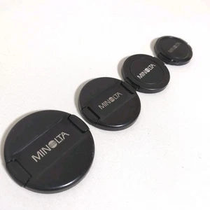 Minolta Front Lens Cap Set 72m 62mm 55mm 49mm LF-1172 LF-1162 LF-1155 LF-1149 - Picture 1 of 2