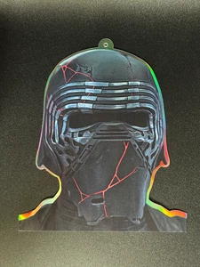 Cabezales de gran tamaño cromados Topps Star Wars 2025 troquelados Costco — Kylo Ren #CDC-15 - Imagen 1 de 2