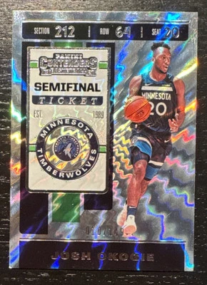 2019-20 Contenders Basketball Josh Okogie Semifinal Ticket Holo SP 10/149 - Image 1 of 2
