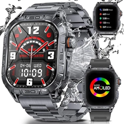 Schermo AMOLED 1.96 POLLICI - Questo smartwatch ha uno schermo AMOLED... - Immagine 1 di 4