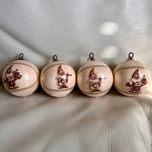 Juego de 4 adornos festivos de vacaciones de Santa - Imagen 1 de 6