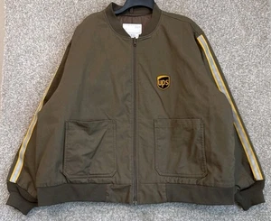 Vintage UPS Fahrer Uniform Jacke Gr. 2XL Bomber gefüttert isoliert Twinhill - Bild 1 von 14