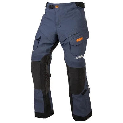 MSR Xplorer Adventure Motorcycle Pants – Men’s Size 36" – Blue/Orange Foto 1 de 4