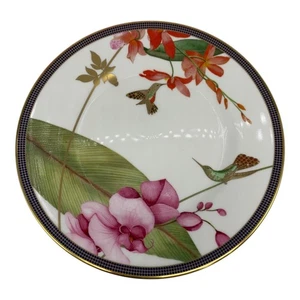 Wedgwood Hummingbird Salad / Dessert Plate 20cm/7.9" White Born China - Picture 1 of 3