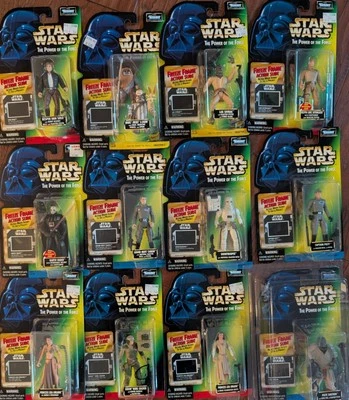 Kenner Star Wars 1997 POTF lot of 12 Freeze Frame action figures New - Image 1 of 4