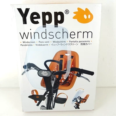 Yepp Front Bike Seat Windscreen Clear Shop-Soiled Box New Old Stock TH-136-D3 - Image 1 of 4