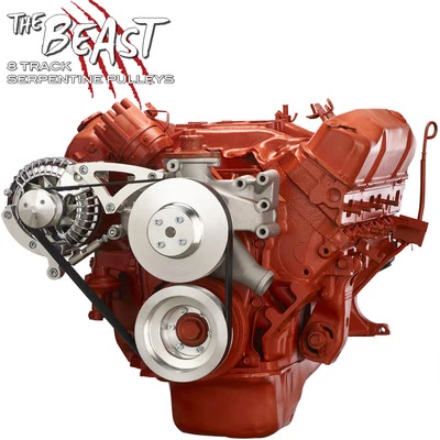 Комплект шкива змеевика большого блока Mopar 426 440 генератор переменного тока Chrysler Dodge Hemi - Изображение 1 из 4