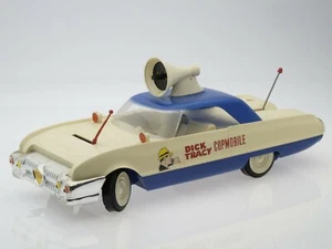 Dick Tracy NEW Metal Sign: Vintage Copmobile Toy Car Pictured - Picture 1 of 1