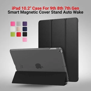 iPad 10.2" Case For 9th 8th 7th Gen Smart Magnetic Cover Stand Auto Wake Up - Picture 1 of 12