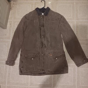 Chaqueta Carhartt vintage forrada con manta C52 CHT talla grande - Imagen 1 de 8