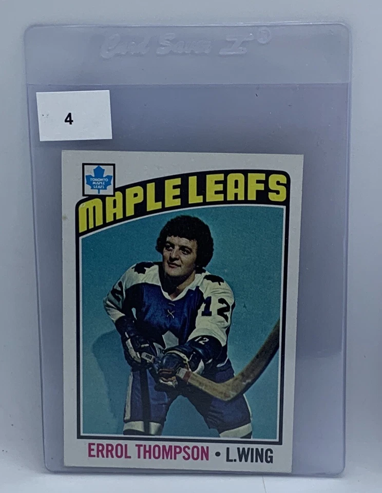1976-77 Topps Hockey Errol Thompson Maple Leafs #259 Pack Fresh - Image 1 of 1