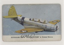 1944 Leaf Card-O Aeroplanes Series C R112-4 Douglas TBD-1 Devastator #TBD-1 3c7