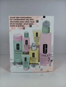 Clinique Great Skin Everywhere: para piel grasa combinada conjunto de regalo de 6 piezas nuevo en caja - Imagen 1 de 9