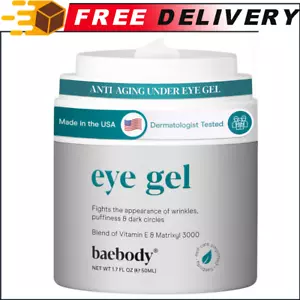 Baebody Eye Gel Cooling Under Eye Cream For Dark Circles, Puffiness & Bags 50ml - Picture 1 of 10