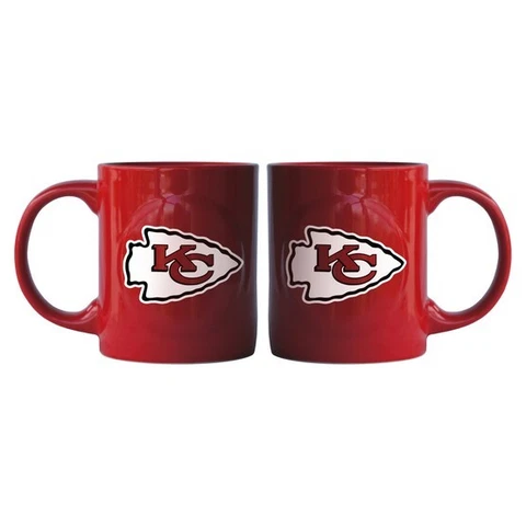 Kansas City Chiefs Boelter NFL Rally Coffee Mug(1) 11oz FREE SHIP!! Cover