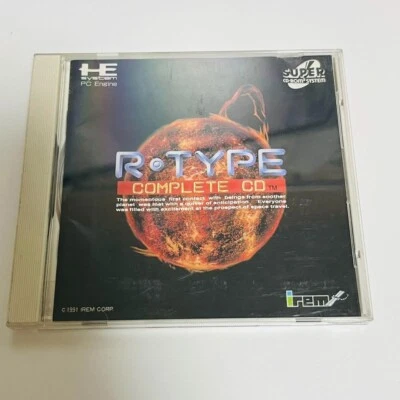 NEC PC Engine R･TYPE COMPLETE CD JP Edit Very Good GP - Image 1 of 3