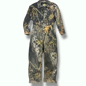 Cabelas Kids Camo Hunting Insulated Coverall Jumpsuit Winter Outdoor Gear Boys M - Picture 1 of 1