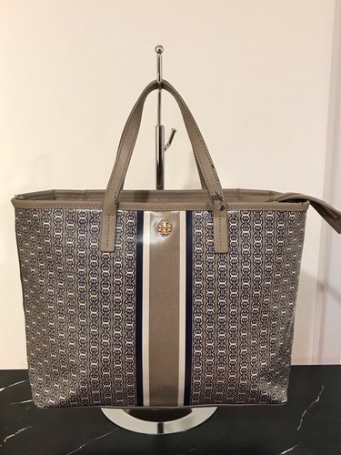 Borsa Tory Burch Gemini Link Navy Taupe