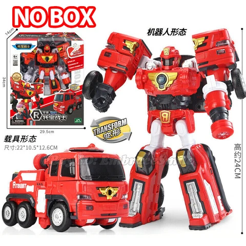 Big RESCUE TOBOT R Transforming Convert Car to Robot Action Figure Toy Boy Gift Cover