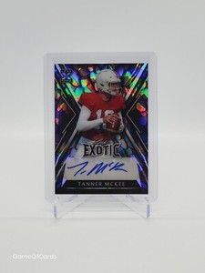 2023 Leaf Exotic TANNER MCKEE RC Rookie Auto Autograph 2/2