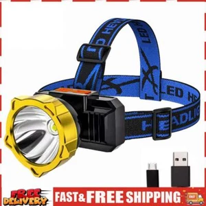 USB wiederaufladbare tragbare LED-Taschenlampe für Nachtangeln und Camping SN9F - Photo 1/8