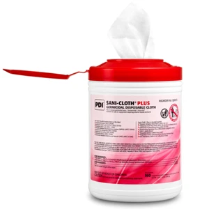 Sani-Cloth Plus Germicidal Surface Wipe Pack - 160 Disposable Cloth Wipes - Picture 1 of 5