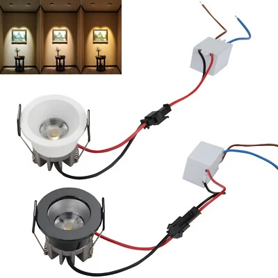 3W High Power Dimmable LED COB Recessed Ceiling Down Light Bulb Lamp + Driver KA - Image 1 of 4
