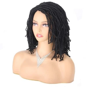 Micro Dreads Wig for Women/Men Thin Dreadlocks Wig Afro Twist Crochet Braids Wig - Picture 1 of 25