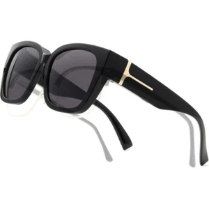 1 Pack Geguri Fit Over Polarized Sunglasses For Women Black Stylish Solar Shield - Picture 1 of 6