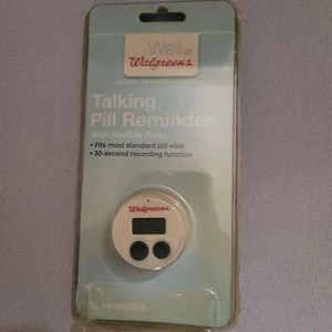 Sealed Walgreens Talking Pill Reminder With Ajustable Audible Beep 30-Sec record - Picture 1 of 2
