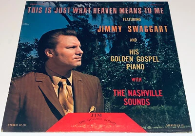JImmy Swaggart This Is Just What Heaven Means To Me Gospel Music  LP 111 22S22 - Image 1 of 4