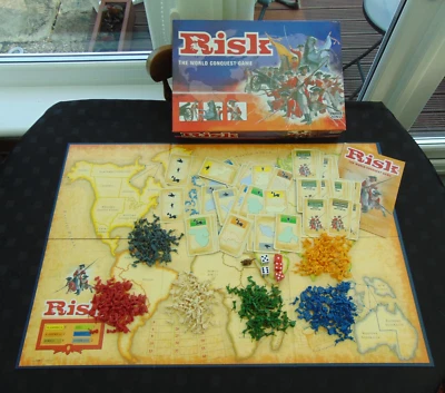 Vintage 2004 Parker RISK World Conquest Board Game - Complete - Image 1 of 4