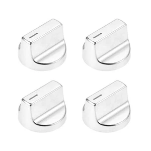 4 x W11366438 Gas Range Stove Burner Control Knobs For Whirlpool WCG55US6HS05 - Picture 1 of 7