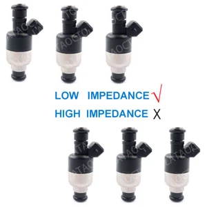 6X Fuel Injectors Up 17091880 For Acura SLX Isuzu Rodeo Honda Passport 3.2L V6 - Bild 1 von 5