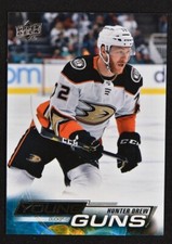 2022-23 UD Series 2 Base Young Guns #476 Hunter Drew Anaheim Ducks