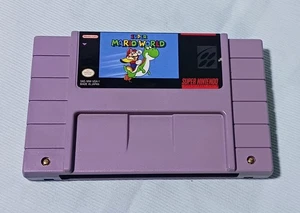 1992 Super Nintendo SNES Super Mario World Video Game Cartridge - Picture 1 of 3