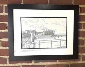Original Baylor University McLane Football Stadium Architectural Print 2014 - Picture 1 of 7