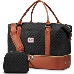 Reise-Weekender-Reisetaschen für Damen: Übernachtungstaschen mit Schuhfach... - Bild 1 von 6