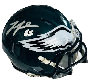 Lane Johnson Signed Mini Helmet Phila Eagles Johnson Autographed Mini Helmet - Picture 1 of 4
