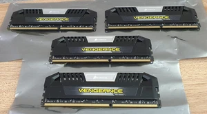Corsair Vengeance 64GB (4 x 16GB) CMY16GX3M2A1600C09 DDR3 1600Mhz Desktop RAM - Picture 1 of 4