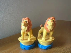2 Vintage Collector's Edition Disney Schach handbemalt ROOK Mufasa König der Löwen 04 - Bild 1 von 3