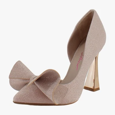 Tacones Betsey Johnson Nobble para mujer champán Foto 1 de 4